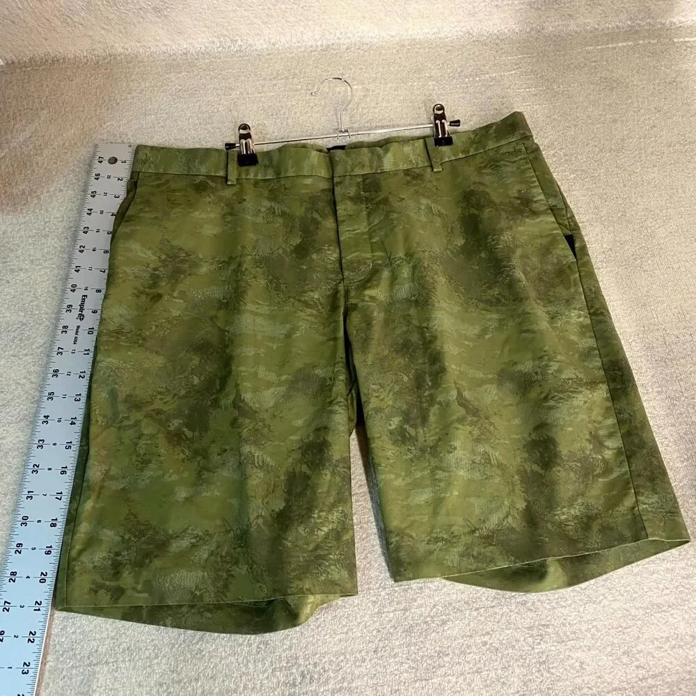 Nike Golf Shorts Green‎ Color Dri-Fit Modern Fit Mens Size 38